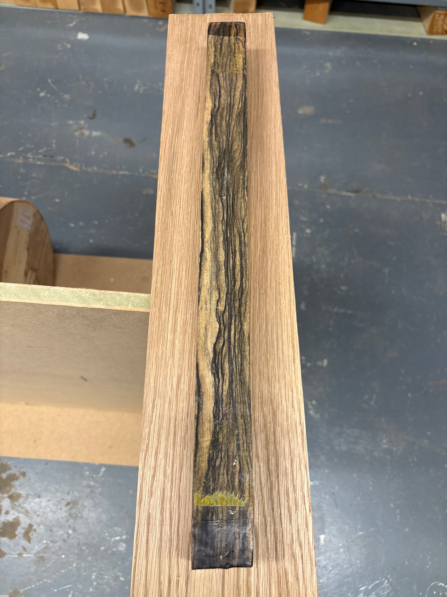 Pale Moon Ebony Spindle Blank 03 — 480x37-40x37-40mm