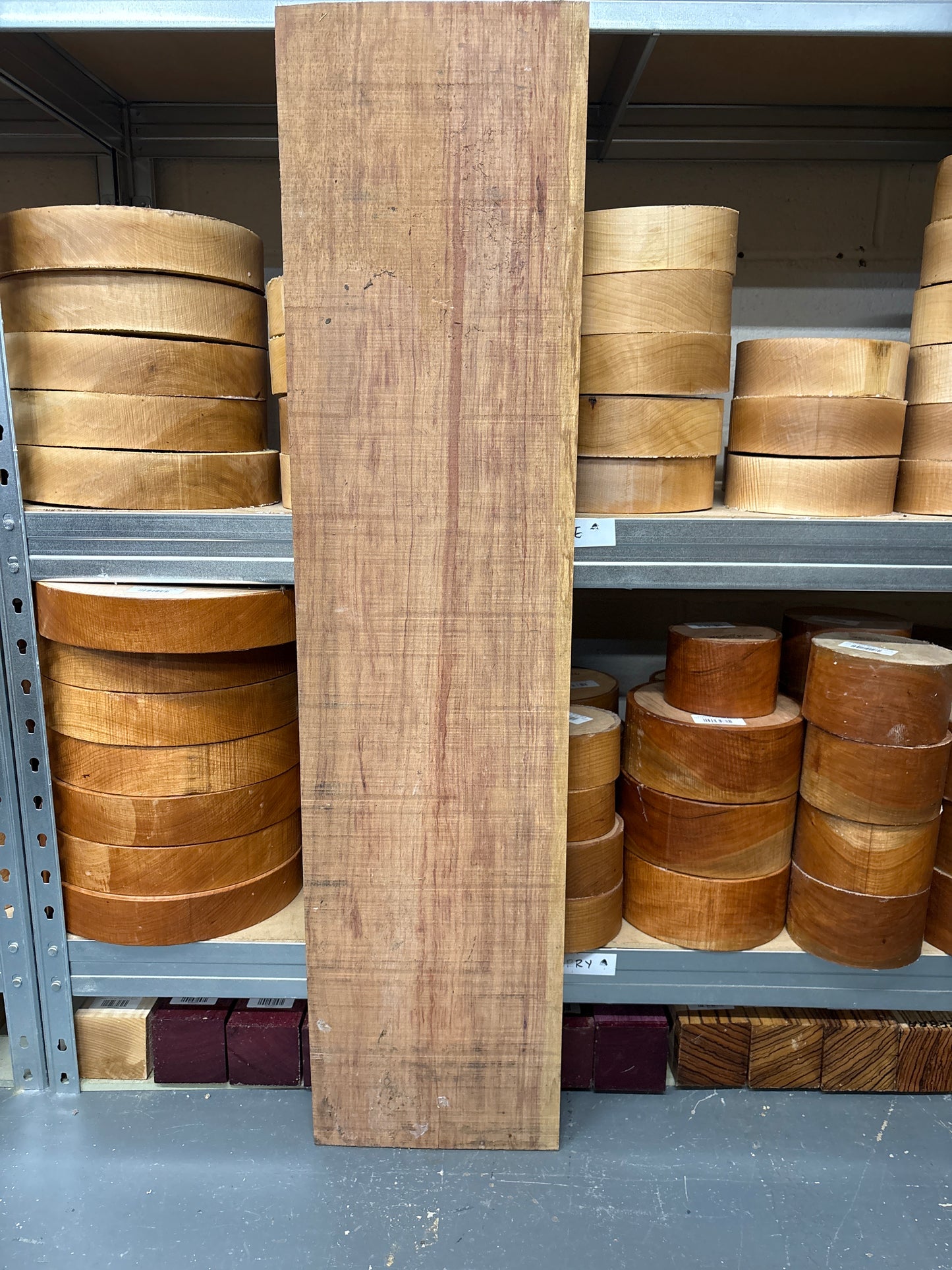 Bubinga BUB04 — 1025 × 250 × 21mm