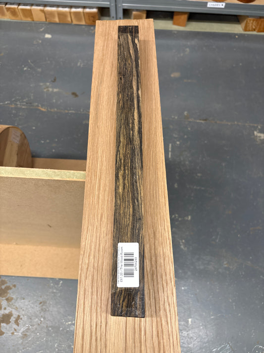 Pale Moon Ebony Spindle Blank 03 — 480x37-40x37-40mm