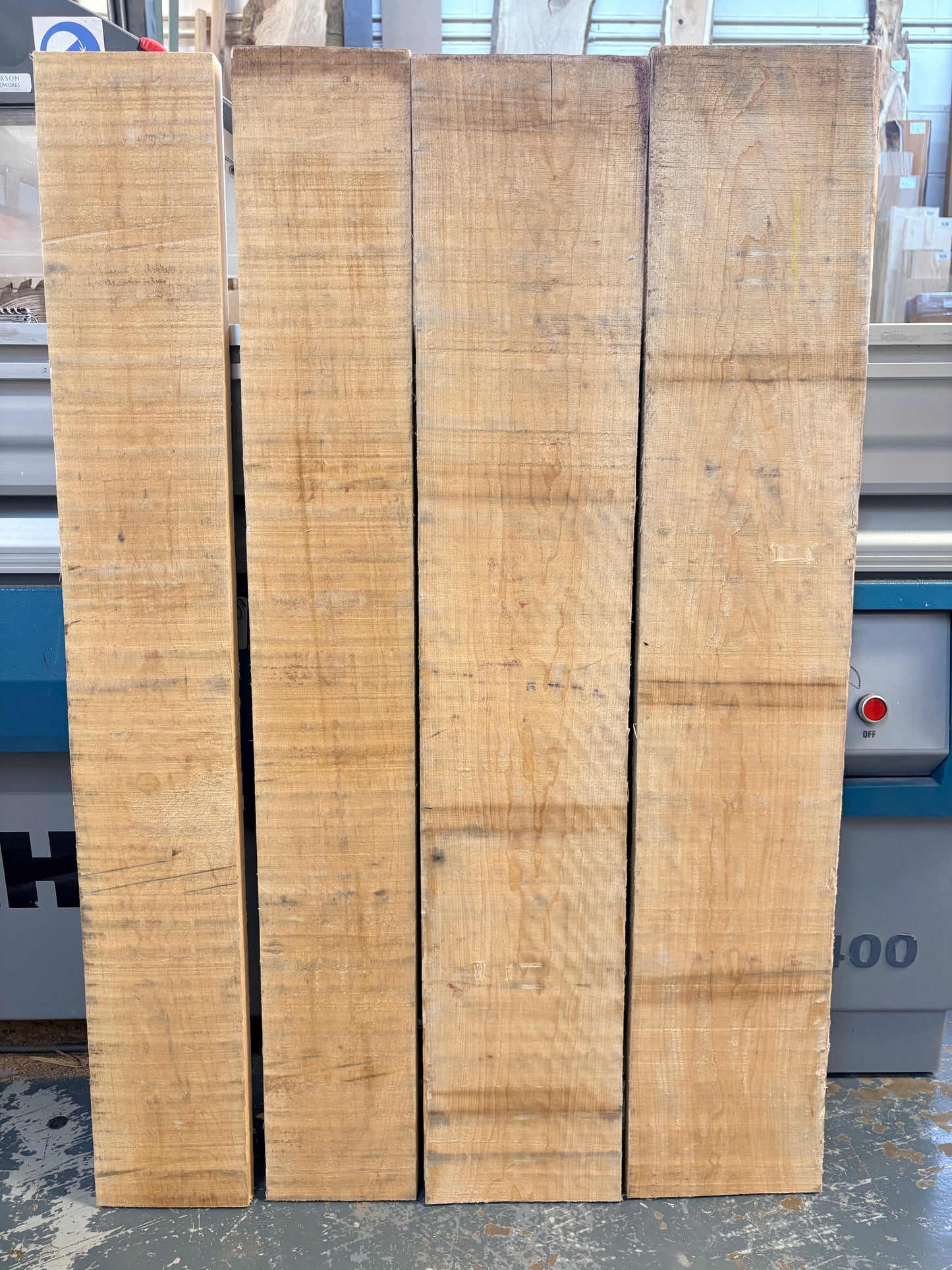 Maple Project Pack #168 — 4 Sawn Planks