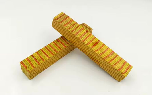Sunburst Blaze Colourply Pen Blank
