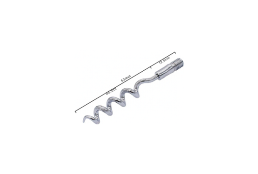 Chrome Corkscrew Kit – M6 Threaded Fitting