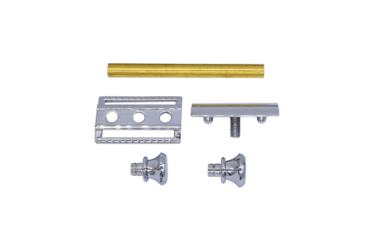 Chrome Safety Razor Kit
