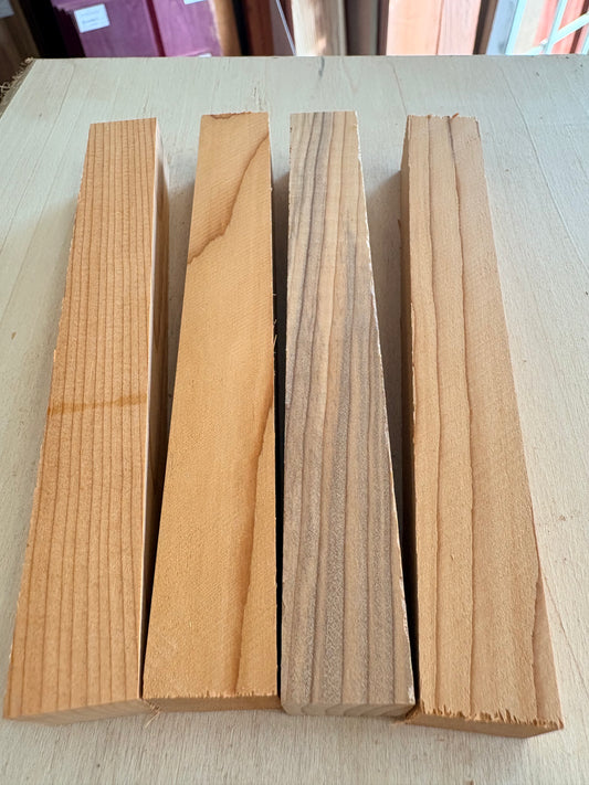 Yew Pen Blank