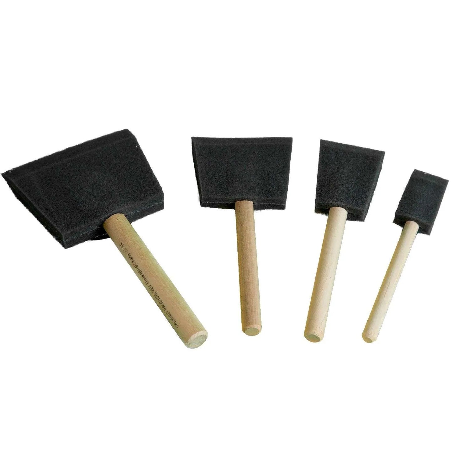 Chestnut Foam Brushes Starter Pack – 4 Sizes
